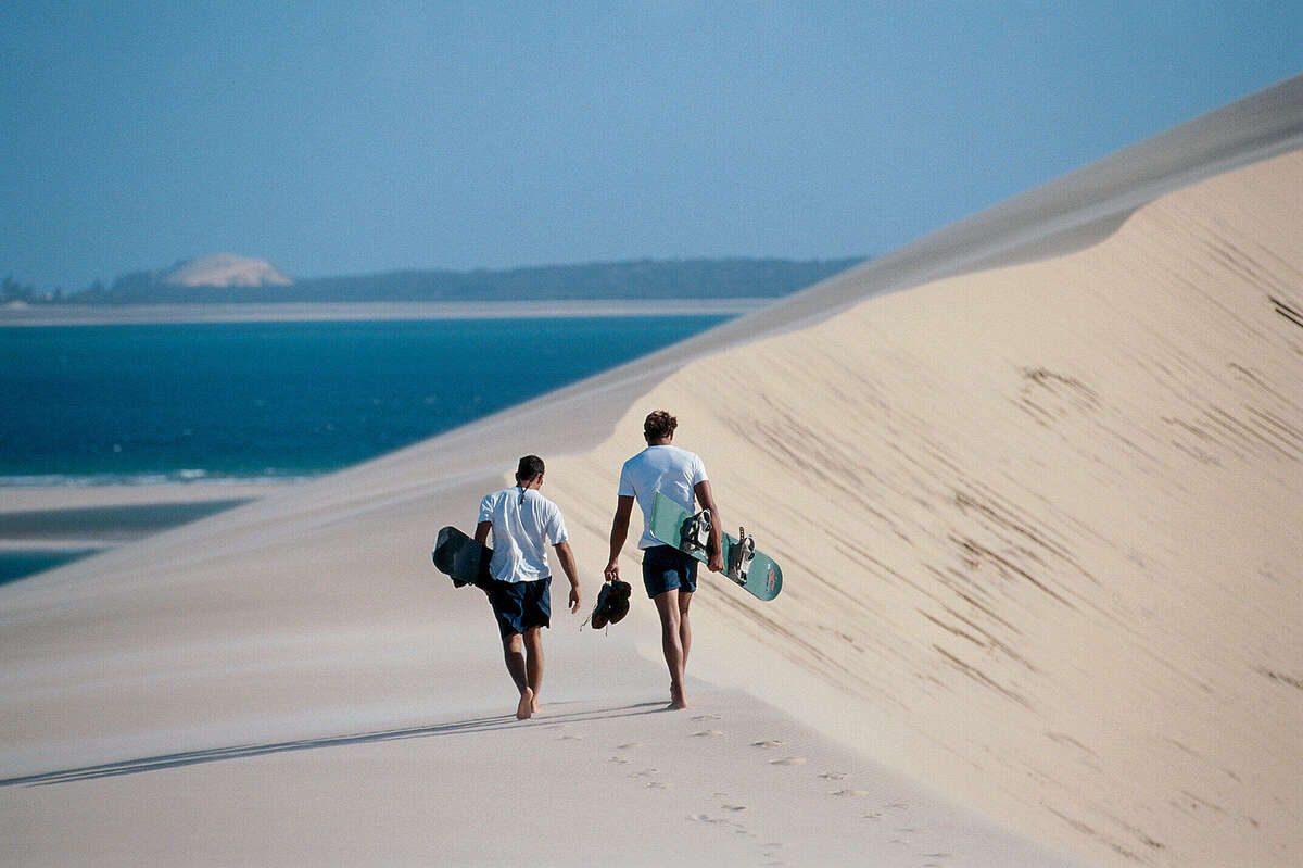 Beach Lodges On The Bazaruto Archipelago - Mozambique.