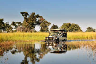 Map of Okavango Delta's safari camps and lodges – google Okavango Delta ...