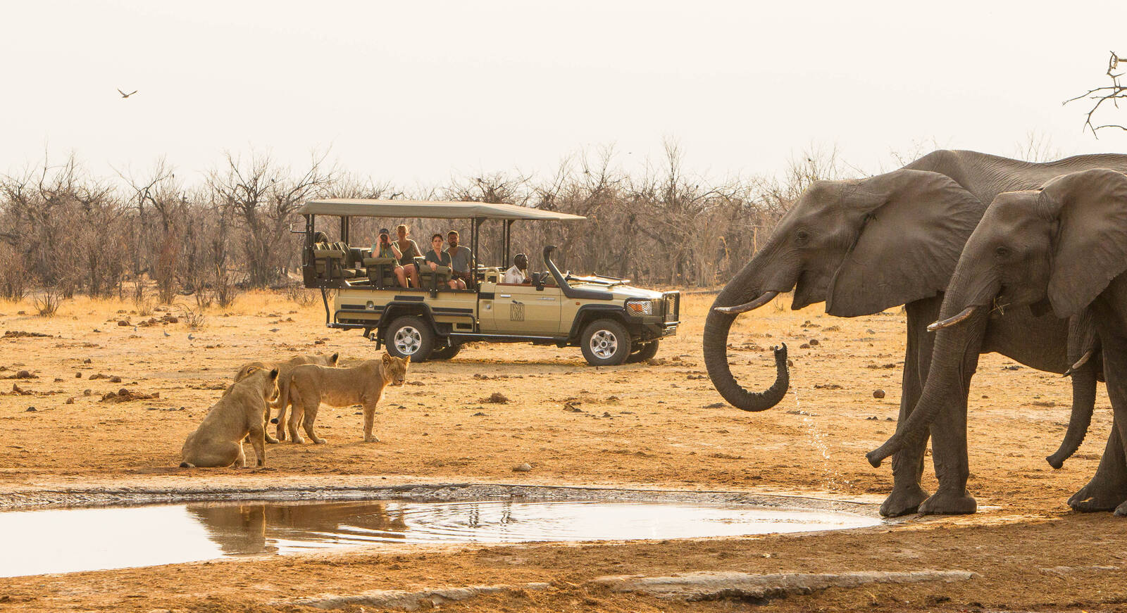 Map of Botswana | Google map showing main parks & reserves